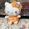 Hong Kong Limited Orange Hellokitty Doll Contrasting Color Doll Backpack Boutique Plush Bag Pendant Keychain