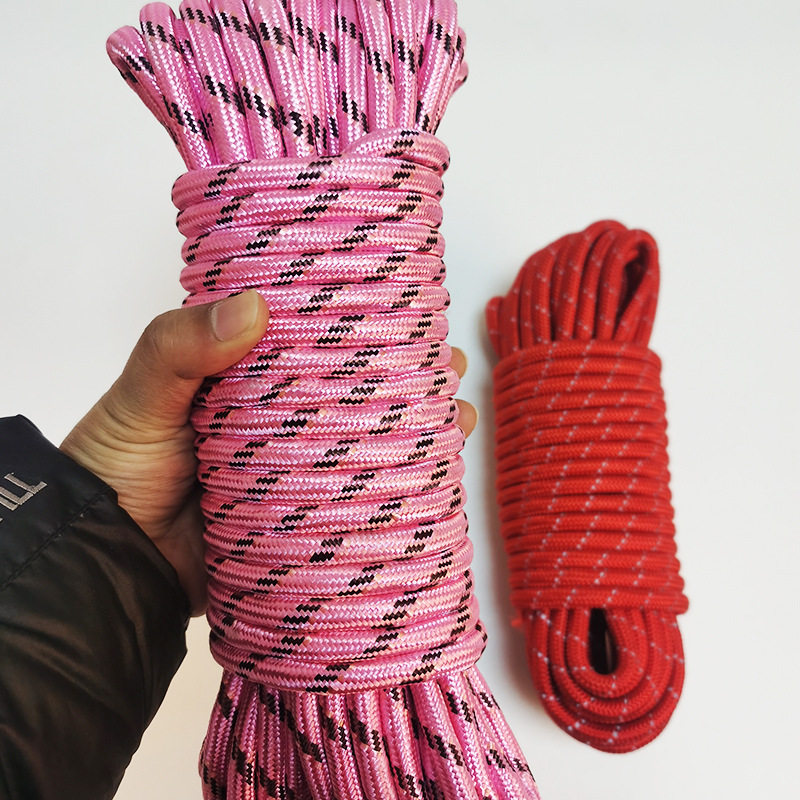 Manufacturer Wholesale Rope Net Clothesline Synthetic Fiber Drying Rope Quilt Rope Clothes Hanging Rope Indoor and Outdoor Thickened Windproof 150g Rope Binding Rope