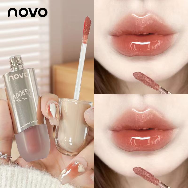 Полупрозрачная водная глазурь для губ NOVO Qinrun, однотонный макияж, белый, pure desire, непродуваемые губы, водостойкий, не выцветает, чашка с антипригарным покрытием Изображение 1