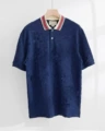 Blue red collar