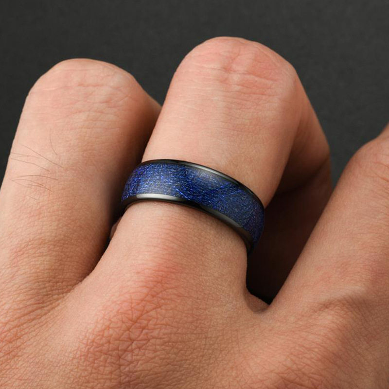 Intelligent Zirconia Ceramic Ring Community Elevator Access Control Attendance Fingerprint Lock Multi-function Wearable Sensor Ring