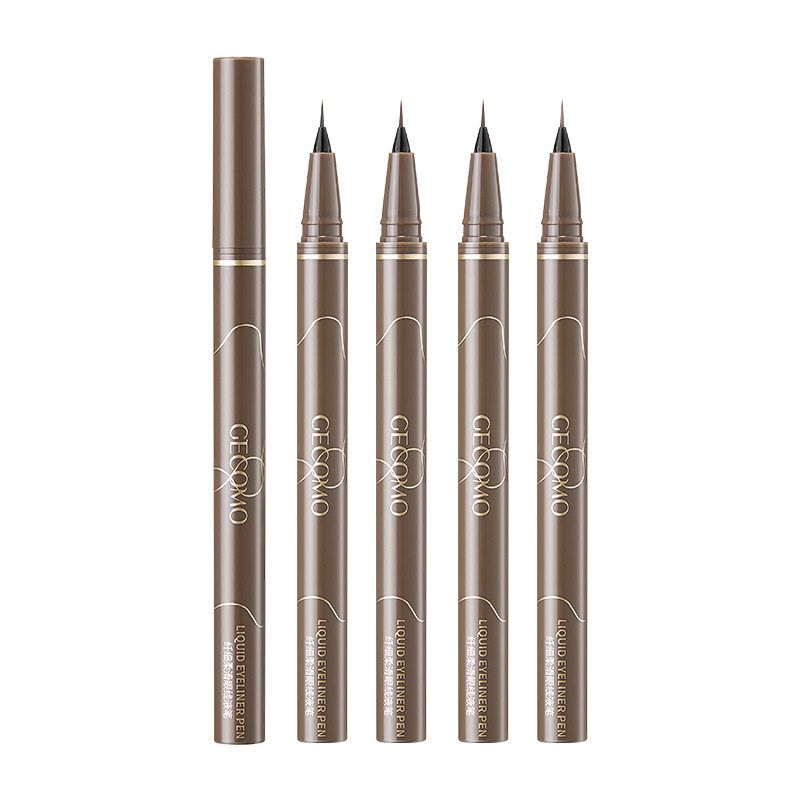 Gemon ultra-fine eyeliner pen smooth quick-drying color waterproof sweat-resistant durable not easy to smudges eyeliner novice