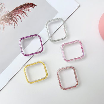 Suitable for Apple Watch Case Iwatch11 Watch Case Apple Watch Protective Case Laser Colorful Ultra49Mm