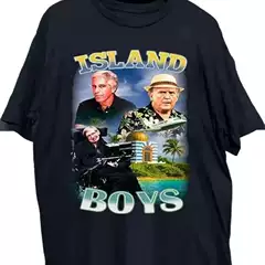 Pure Cotton Short-Sleeved T-Shirt for Men, Island Boy Jeffrey Epstein Stephen Hawking Men's Cotton Shirt Yk Image