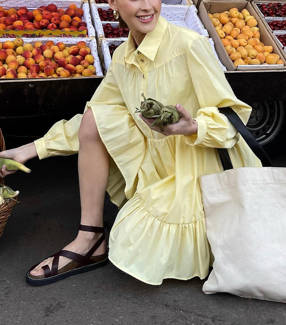 White Shirt Dress Spring Collection Minimalist Design Cotton Fabric Perfect for Office Wear Wholesale Available