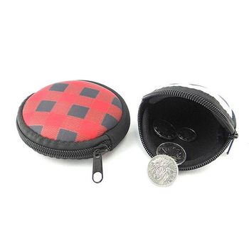 Manufacturers Wholesale Coin Purse Washable Convenient Coin Purse Novel Coin Storage Round Small Wallet