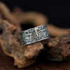 Chinese Style Auspicious Beast Gluttonous Pattern Ring Men's Aggressive Fashion Open Ring Retro Personalized Finger Ring
