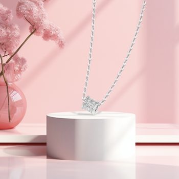 New Small Man Waist Diamond Necklace Niche Design Light Luxury High-end Clavicle Chain Female Cyber Celebrity Necklace Chain Factory Outlet