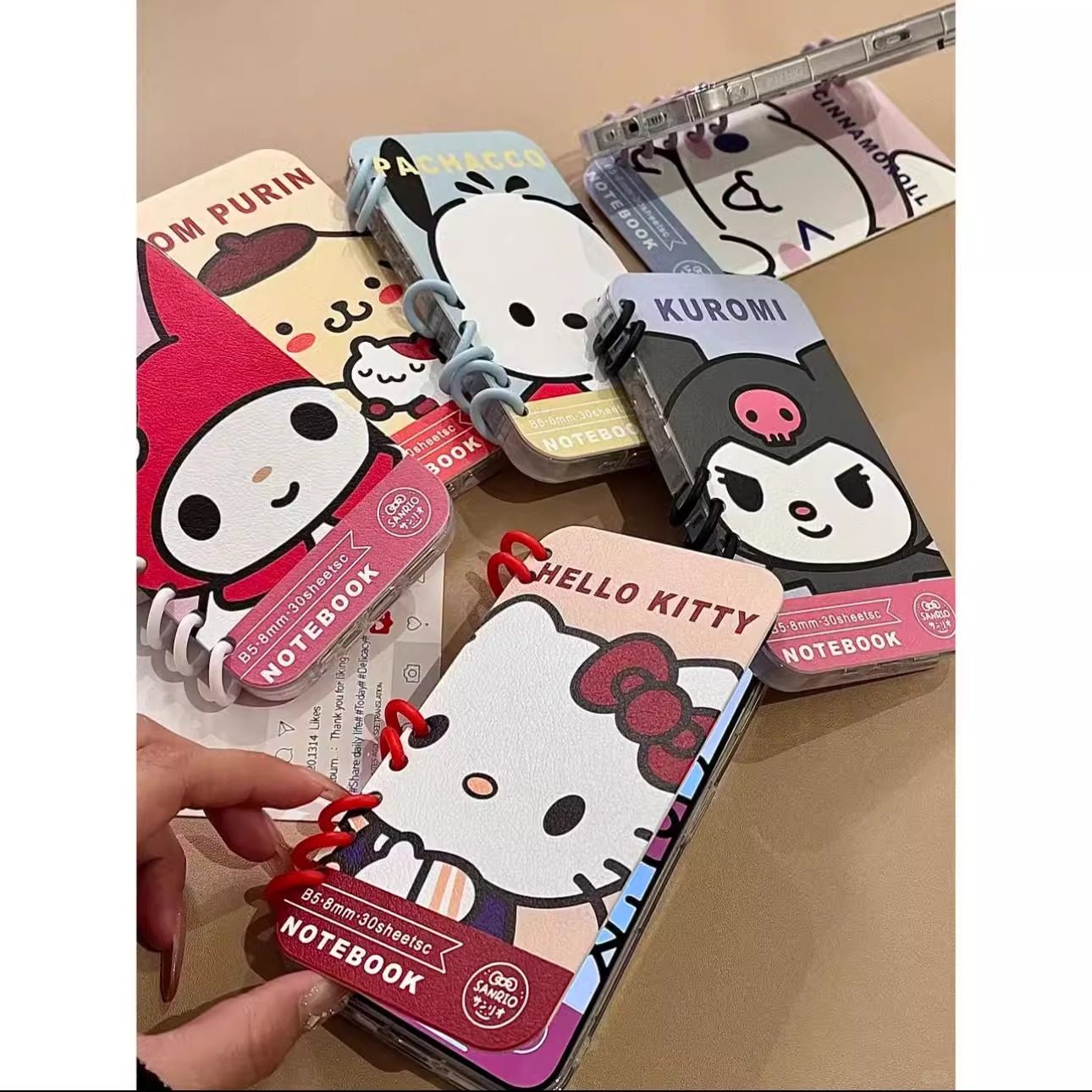 Flip Laptop Sanrio Apple 16Pro Max Phone Case iPhone15 Cartoon 14 Books Kt Cat 13 Women