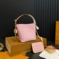 Bucket bag pink 17-18-5cm