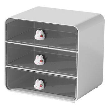 Desktop Storage box student ins stationery hand account artifact box cosmetic cabinet dormitory desk drawer storage rack