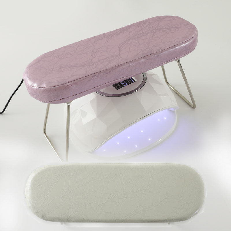 Japanese Manicure Hand Pillow Tool Striped Leather Bracket Hand Pillow Nail Shop Comfortable Hand Cushion Hand Pillow