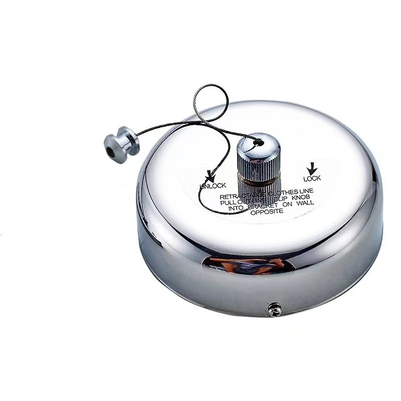 304 stainless steel clothesline hotel apartment 201 stainless steel clothes dryer retractable wire rope nylon rope