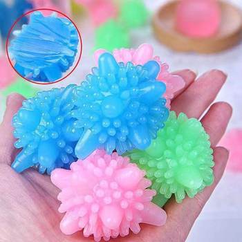 Household Artifact Laundry Ball Decontamination Cleaning Anti-tangle Washing Machine Special Magic Decontamination Solid Friction Washing Ball