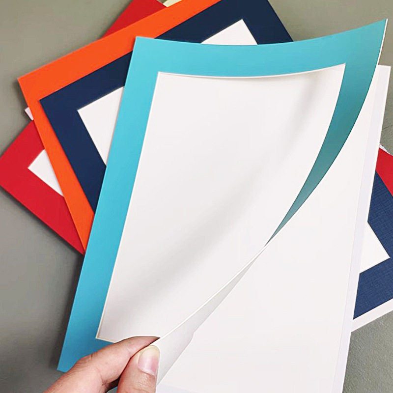 PAge-turning Kidsren's Colorful CArdboArd Photo FrAme Mounting 8 Open 4k Picture FrAme WAll HAnging A4 Simple Picture FrAme A3 PAper Picture FrAme 8k4 Open