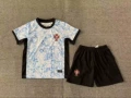 2425 portugal away-white-unprinted number