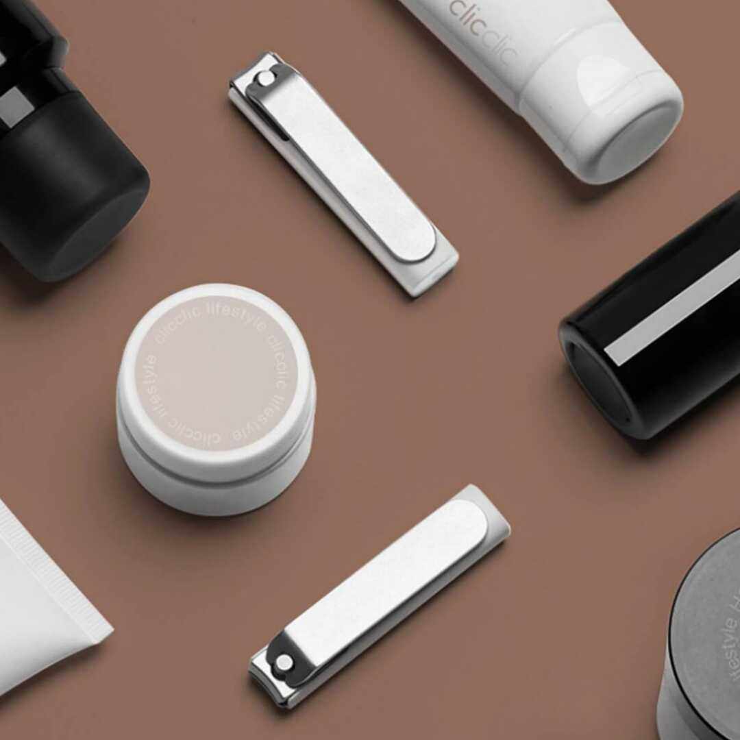 Xiaomi Nail Scissors Set Anti-Splash Nail Scissors for Men and Women Stainless Steel Nail Clippers Pedicure Nail Clippers Tool