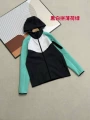 Top. black and white with mint green