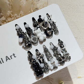 Dark Hot Girl Shibuya Street Wear Manicure Hot Girl Manicure