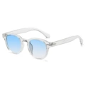 Transparent white to blue c49