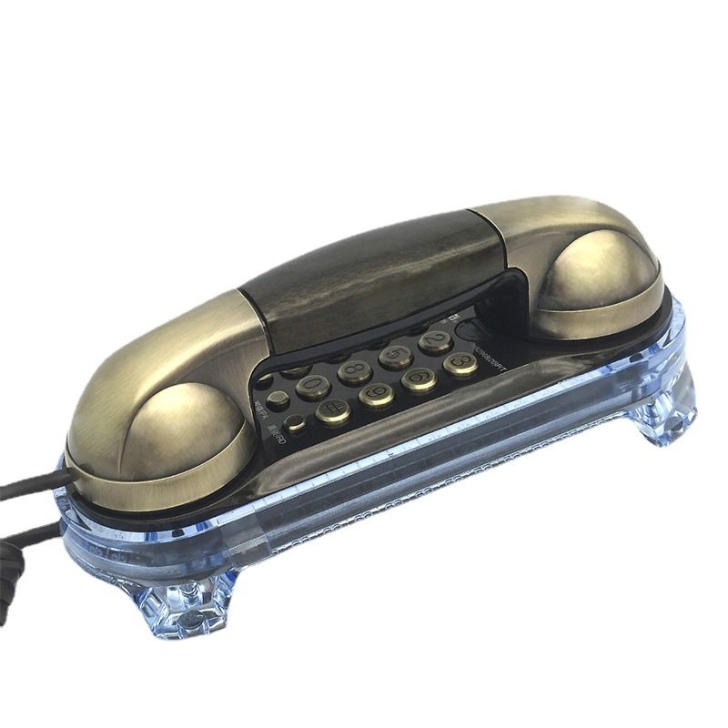 美思奇MT025仿古欧式复古电话创意来电发光电话机家用挂壁座机