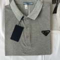 Metal triangle polo light gray