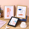 Simple Large-Size Wooden Photo Frame 16inch A3 Puzzle Framed Wall Hanging Picture Frame Business License Table Wholesale