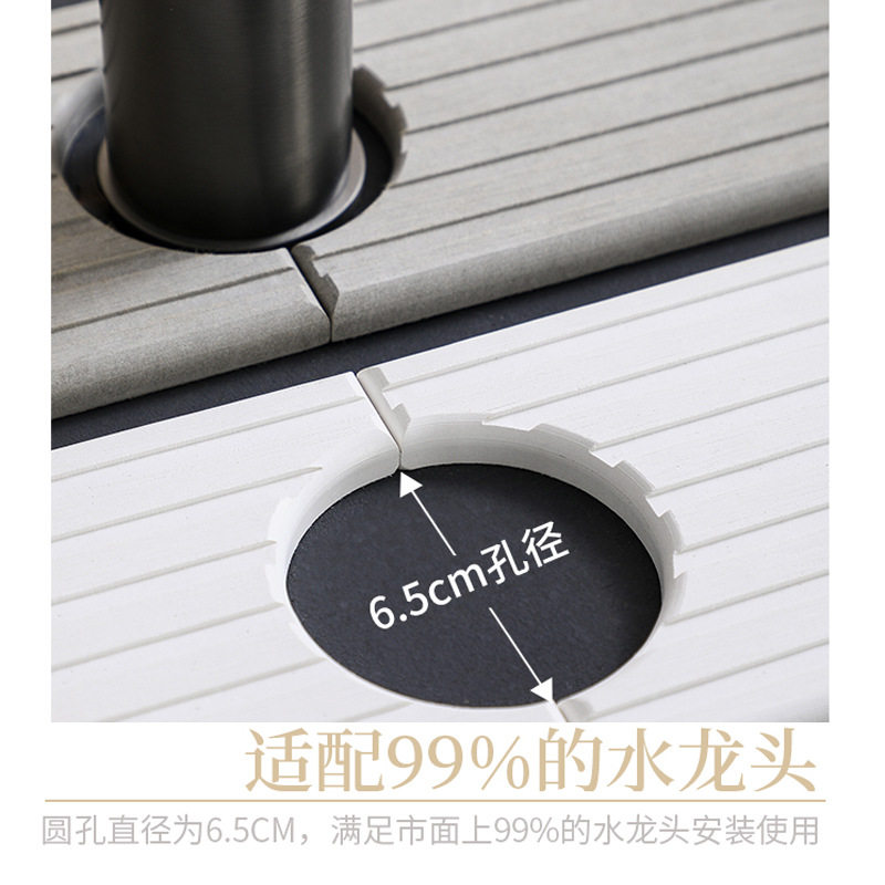 Diatom Mud Faucet Drain Mat Kitchen Countertop Wash Desk Sink Storage Storage Pad Absorbent Tooth Cup Soap Mat