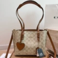 Mollie25 tote bag oatmeal brown