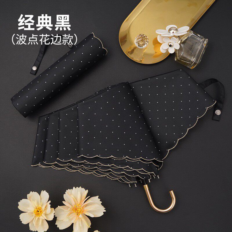 ゴールドフックドット-ブラック