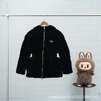 Correct Version of the Trendy Brand Mengjia 25Fw New Stand-Up Collar Triangle Logo Letter Waist down Jacket Fashionable and Warm