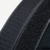 Black and white Velcro in stock color wholesale double-sided hook polyester Velcro accessories clothing bags hook wool one