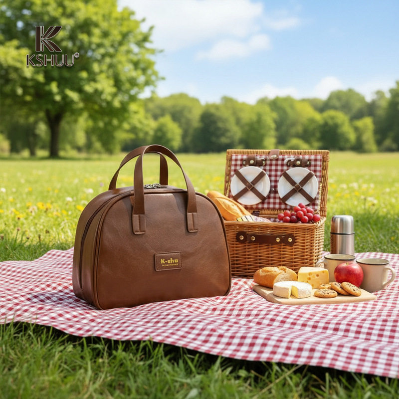 New Portable Cosmetic Bag for Women, Partitioned Waterproof Portable Travel Storage, Light Luxury High-End Toiletry Bag for Carrying When Going Out