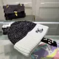 Hat brim white