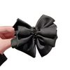 Black Bow Ball Hair Accessories High-End 2025 New Shark Clip Full Back Head Hairpin Hair Accessories for Women