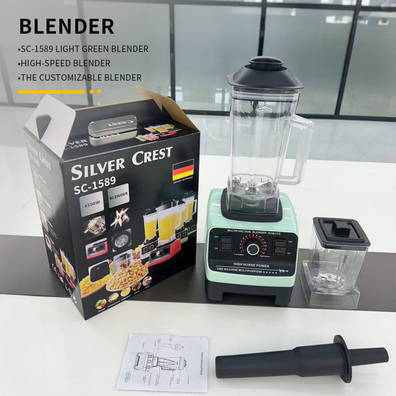 Sc-1589 Blender Middle East Best-Selling Semi-Automatic 220V European and British Fruit Juicer 2In1Blender