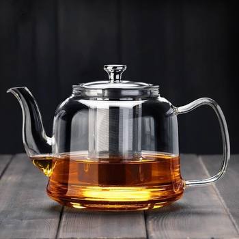 Large-Capacity Glass Teapot Single Pot for Brewing Tea, Household Electric Ceramic Stove Tea Kettle, Water Boiling Kettle Set Supply Chain