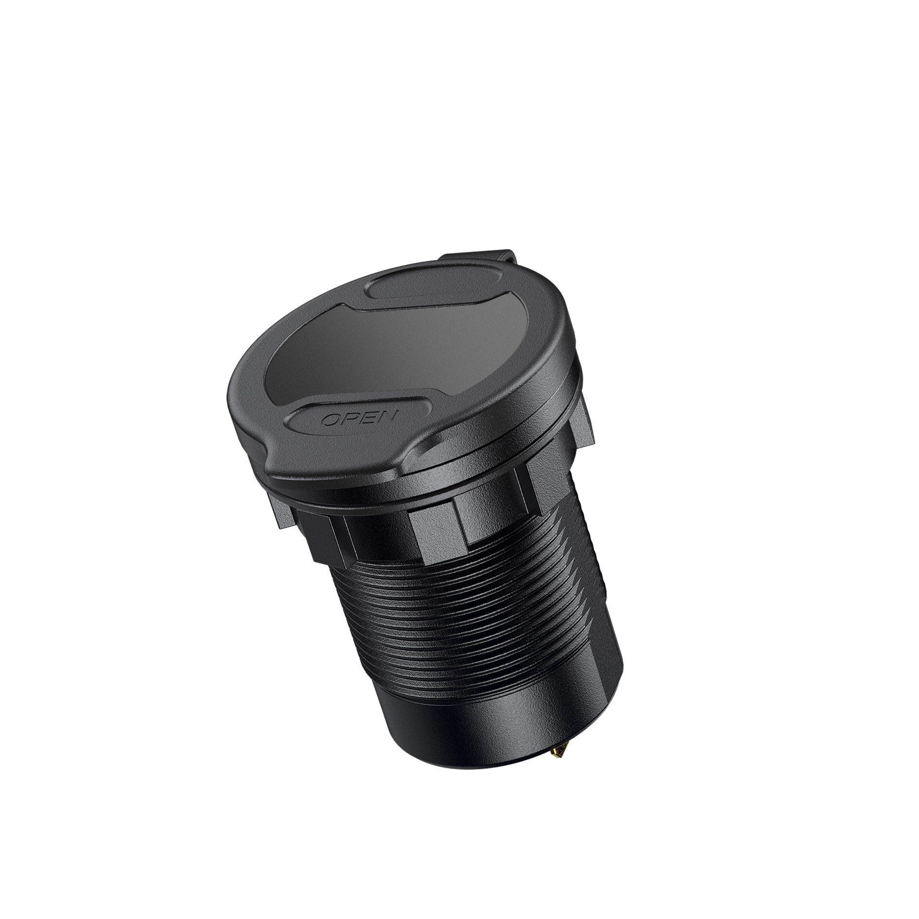 Digital Display Modified Car Charger Motorcycle Charger USB Car Charger Fast Charging Truck USB Modification