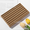 Brown Velvet Jewelry Display Tray Home Drawer Cabinet Jewelry Box Flocking Jewelry Storage Box Factory Direct Supply