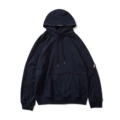 Navy blue hooded sweatshirt