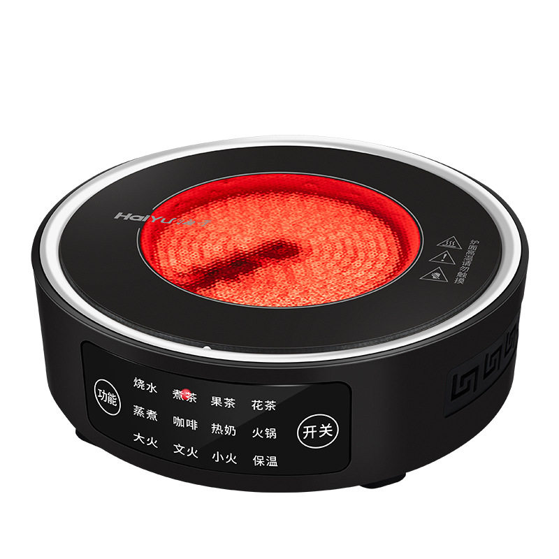 New Electric Ceramic Stove Tea Set High-Power Teapot Glass Boiling Water Teapot Home Office Small Tea Stove