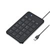 Mini Digital Keyboard Wired Lightweight Portable External Keypad Financial Accounting Switching-free Notebook Keypad