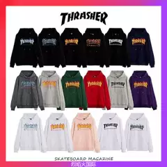 Flame Letter Series: Foreign Trade Wholesale T Gradient Logo Kirin Arm Hoodie Sweatshirt Couple Long Sleeve Short Sleeve T