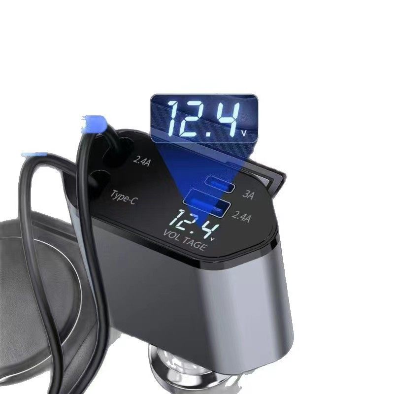 Factory direct car charger super fast charging four-in-one with telescopic line 120w universal mobile phone type