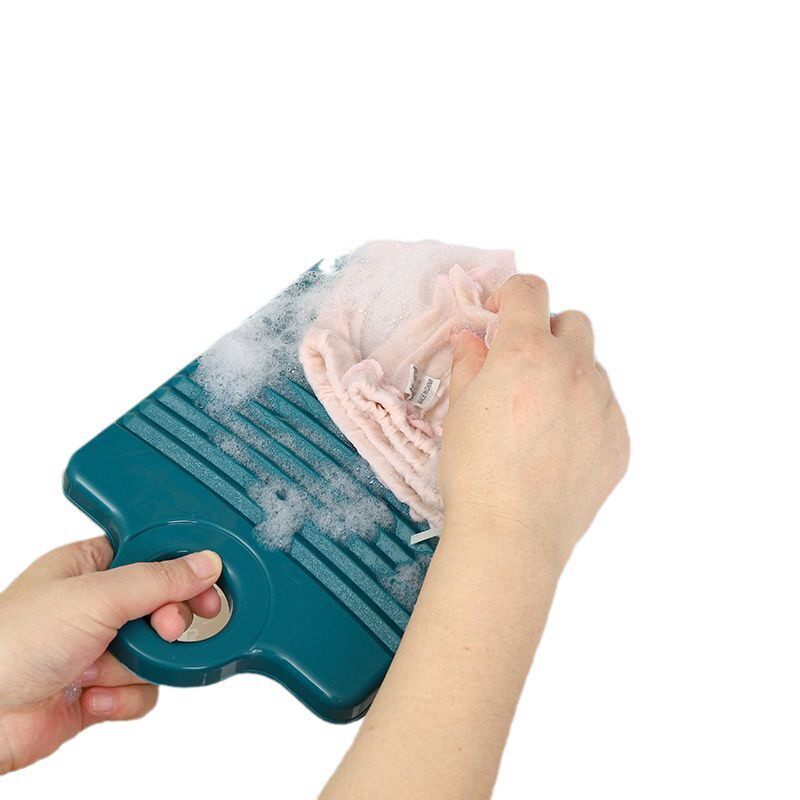Household small size Mini Washing Board Washing Clothes Thickened Plastic Anti-Slip Dormitory Artifact Washing Clothes Washing Board Washing Board Washing Board