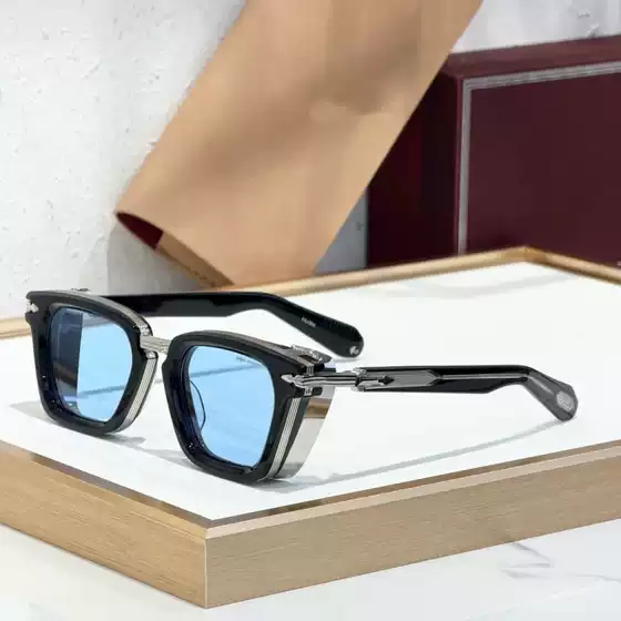 Jmm Cross-Border Fashion New Luxury Anniversary Sunglasses Metal Square Frame High-Quality Retro Sunglasses
