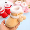 Baby shoes soft bottom warm 0-12 months baby toddler men's and women's cotton winter socks shoes spot