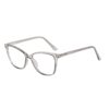 Milk tea color tr90 glasses frame women's round frame anti-blue light flat mirror big face slimming adjustable degree myopia eye frame