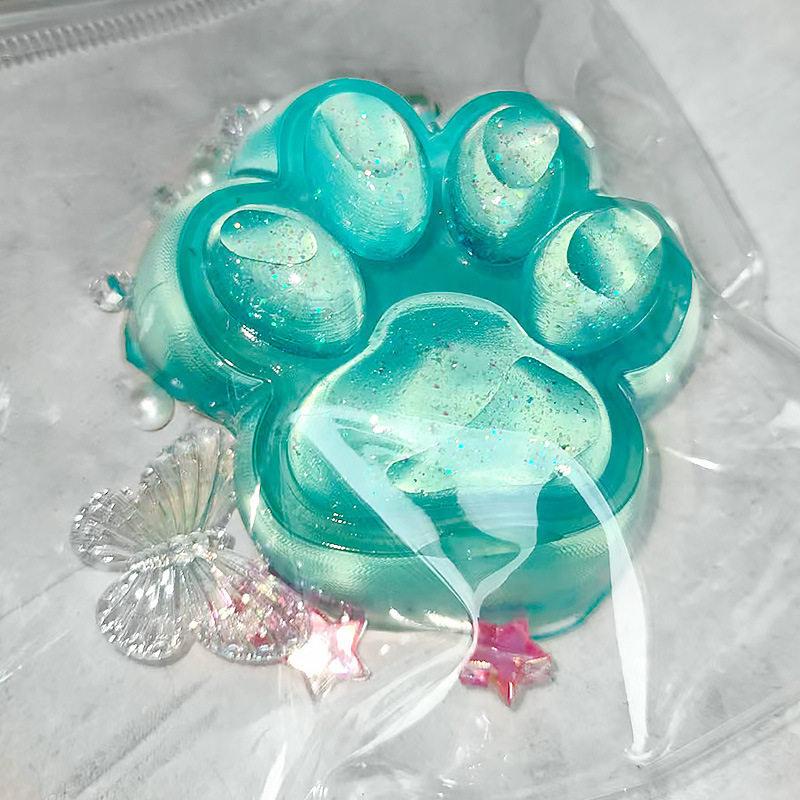 アップルグリーンクリスタルキャットスクラッチ