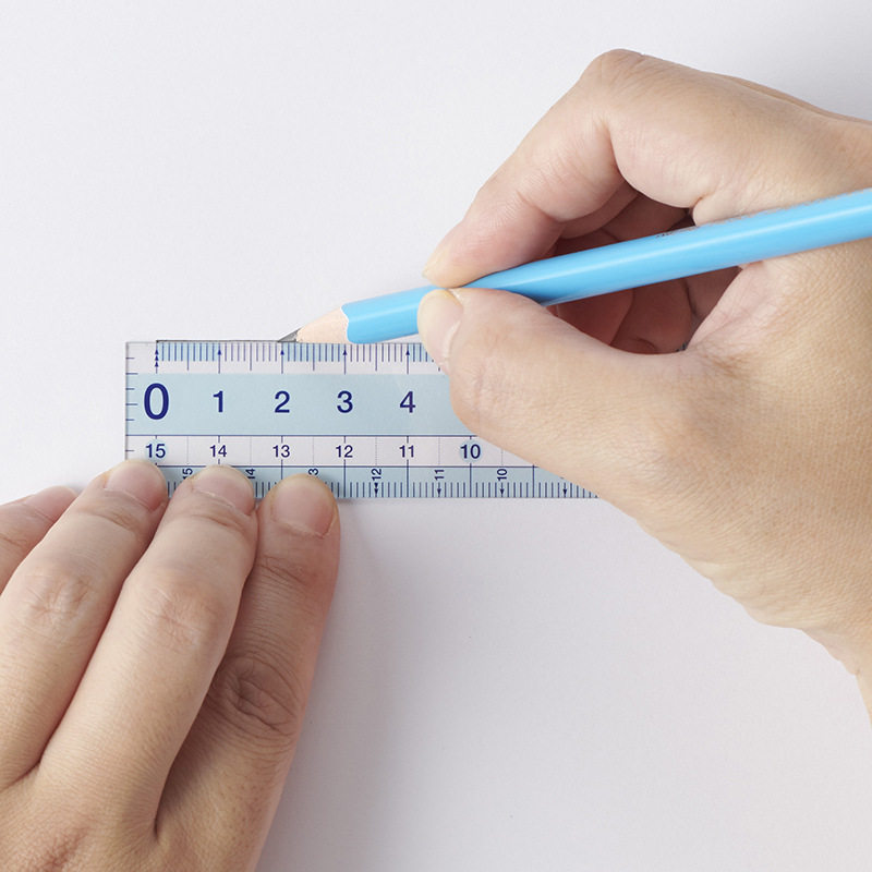 Fujii stationery Raymay ruler triangle protractor ruler compasses set student examination mathematics geometry office